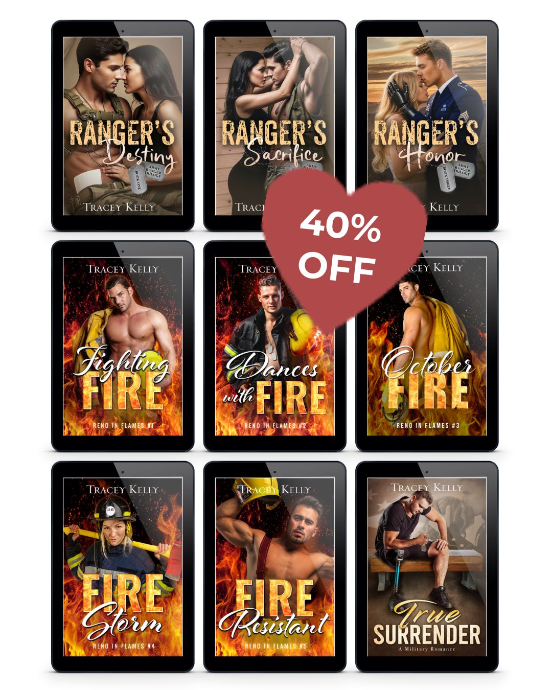 Men in Uniform Romance Bundle